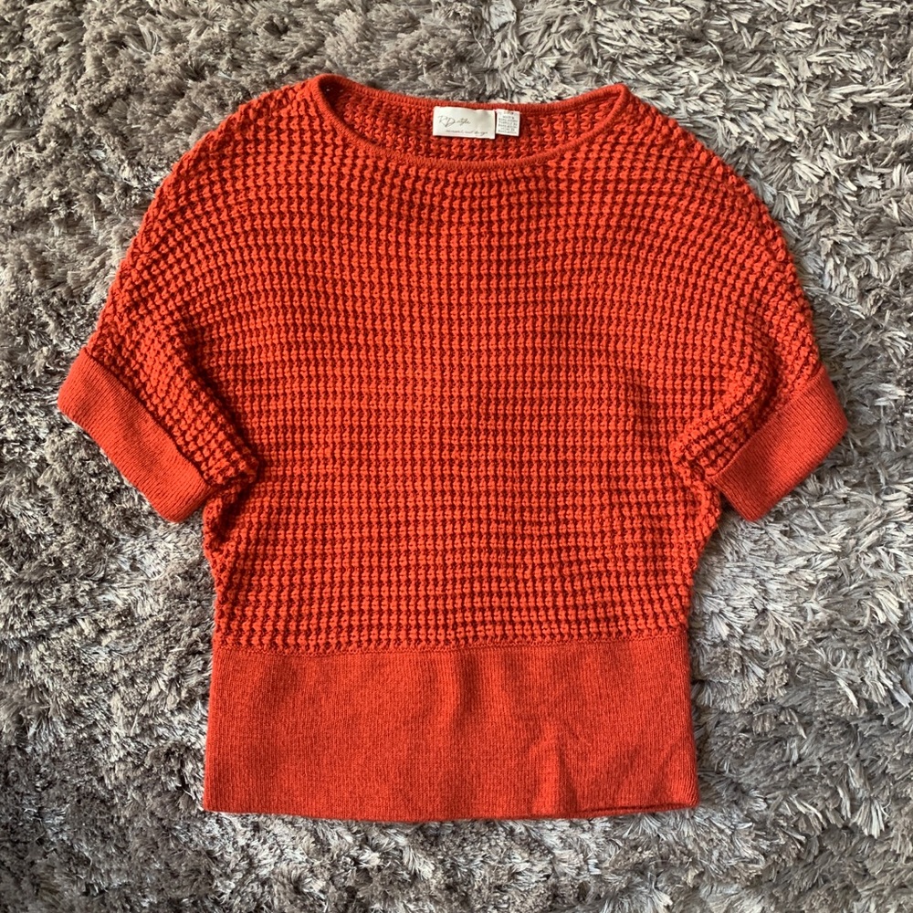 Rust color sweater